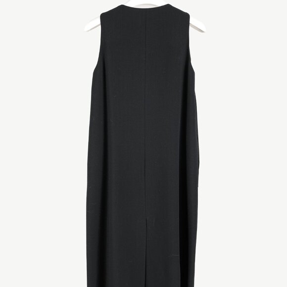 Sarah Lanzi AW/16 Minimalist Black Layered Sleeveless Dress - Picture 3 of 8